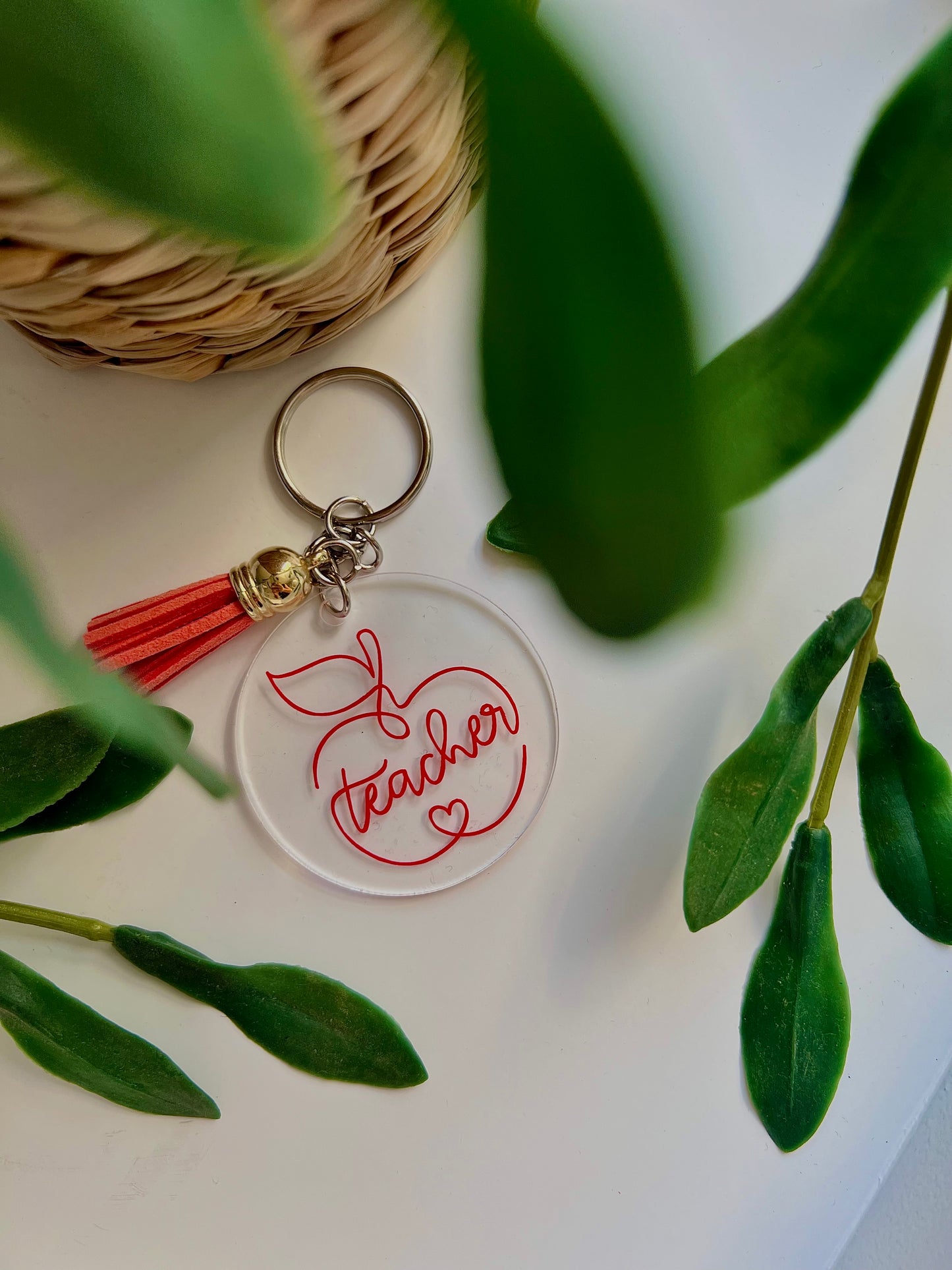 Porte-clés " teacher "