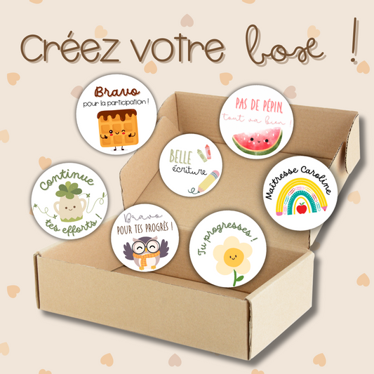 Créez votre box de stickers !