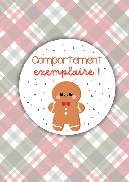 Planches de stickers - Edition Noël