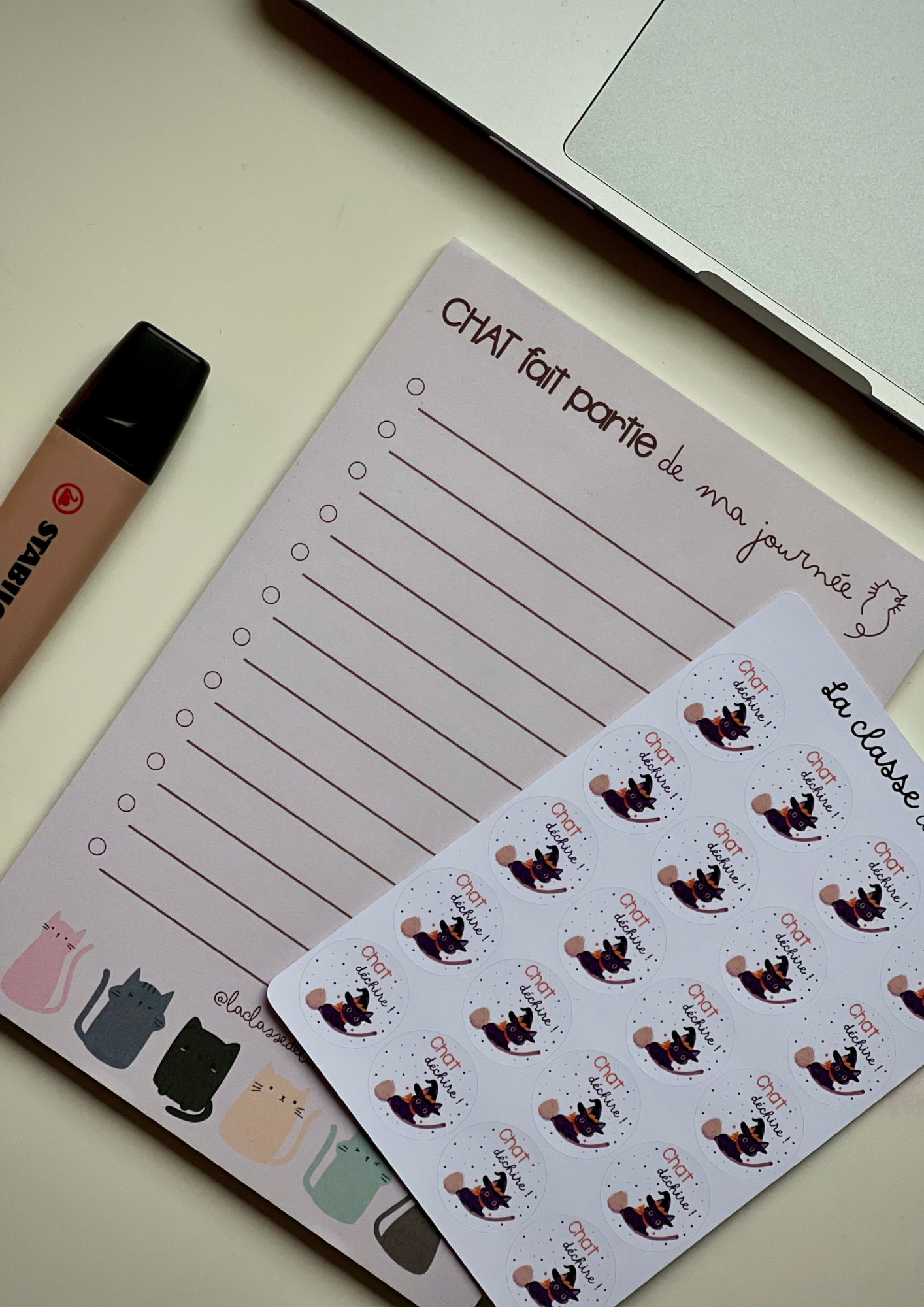 ✨ Packs Bloc-notes & Stickers