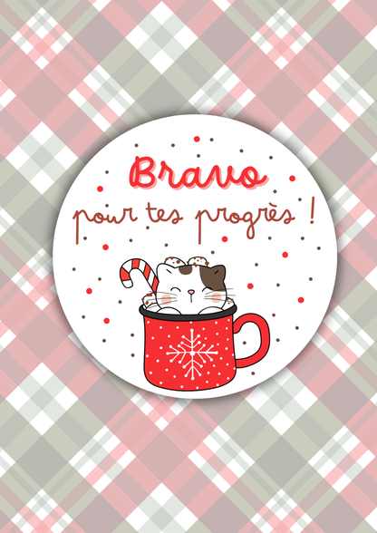 Planches de stickers - Edition Noël